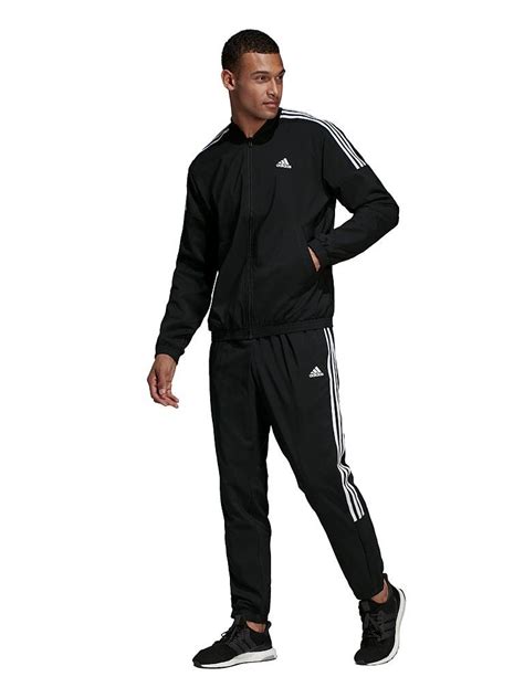 adidas woven light trainingsanzug herren schwarz